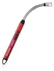 A red electric lighter with a flexible neck is shown against a white background. Anteprima dell’immagine prodotto