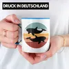 Trendation - Retro Orca Tasse Geschenk Ozean Waal (Blau) Produktbild-Vorschau 2
