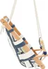 vidaXL Balançoire bébé avec ceinture de sécurité coton bois Voir les images du produit 11