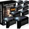 12er Set Solar Treppenleuchten LED Außen IP65 mit Produktbild-Vorschau 1