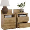 Nachttisch Vicco Monty Goldkraft Eiche 2er Set, Model 40436 Produktbild-Vorschau 5