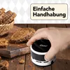 Clauss 2Clean Tischstaubsauger Schwarz | Mini Staubsauger Produktbild-Vorschau 3