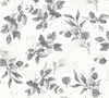Tapete Valentin Blumen M1-No.11244 Vlies Weiß Schwarz Produktbild-Vorschau 4