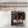 COSTWAY Tavolo da pranzo pieghevole, tavolo da cucina con Anteprima dell’immagine prodotto 8