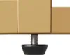 Sideboard Weiß Gold 152x40x75 cm - Moderne Anrichte mit Produktbild-Vorschau 7