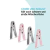 Farbechtes Wäscheklammern-SET, Langlebige Klammern, Robust Produktbild-Vorschau 5