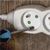 EMOS Verlengkabel, 7 meter / 3 stopcontacten / wit / PVC / Productafbeelding-voorbeeld 16