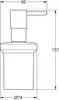 Distributore di sapone Grohe ESSENTIALS Warm Sunset Anteprima dell’immagine prodotto 3