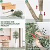 YOLEO Künstlicher Olivenbaum 150cm Kunstbaum kunstpflanze Produktbild-Vorschau 2