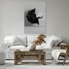 Bild auf Leinwand - Leinwandbild - Einteilig - Tanz Schwarz Produktbild-Vorschau 6