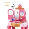 Schminktisch mit Hocker Kinder – Schminkkommode Prinzessin Produktbild-Vorschau 2