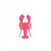 Helio Ferretti Lesezeichen Hummer Pink Kunststoff Lobster Produktbild-Vorschau 1