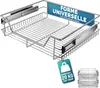 CASARIA® 2x Tiroir télescopique de rangement 60 cm pour Voir les images du produit 1