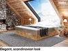 MEBLINI Boxspringbett mit Bettkasten - Gepolstert Produktbild-Vorschau 2