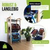 bevo - Getränkekistenregal für 2 - 6 Kisten Eiche Holz Produktbild-Vorschau 4