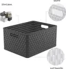 ROTHO Panier de rangement "Country" 28 l anthracite L89245 Voir les images du produit 3