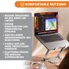 Stojak na laptopa KRUMAD z regulacją wysokości, składany Podgląd zdjęcia produktu 3