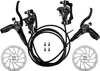 Fahrrad Hydraulische Scheibenbremsen Vorne Hinten Produktbild-Vorschau 1