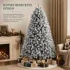 183 cm Künstlicher Weihnachtsbaum Beflockt mit Schnee, ca. Produktbild-Vorschau 7