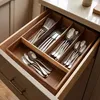 Organizér do zásuvky – 35 x 26 cm – Drevo – Hnedý – Vhodný Náhľad obrázku produktu 2
