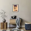 Gerahmtes Poster - Schwarzer Rahmen - Frau Vögel Produktbild-Vorschau 7