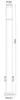 2er Set LED Stehleuchte, 2x Steckdosen, Edelstahl H 110 cm Produktbild-Vorschau 6
