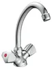 SCHÜTTE Miscelatore per lavabo a 2 maniglie SAVINO cromo Anteprima dell’immagine prodotto 4
