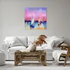 Bild auf Leinwand - Leinwandbild - Segelboot See - 60x60cm Produktbild-Vorschau 6