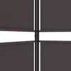 vidaXL 5-cz. Tkanina Paravent brązowy 250x220 cm Podgląd zdjęcia produktu 7