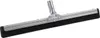 A floor squeegee with a metal handle and a black rubber blade, presented against a white background. Produktbild-Vorschau