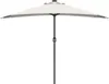 vidaXL Ombrellone da giardino color sabbia 294 x 150 x 224 Anteprima dell’immagine prodotto 5