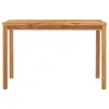 vidaXL Tavolo da pranzo da giardino 120x70x77 cm in legno Anteprima dell’immagine prodotto 1