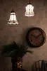 Clayre & Eef lampa wisząca Tiffany Ø 15x115 cm białe Podgląd zdjęcia produktu 4