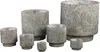 PTMD - Topf Nigel - Grau - 30x30x30cm Produktbild-Vorschau 2