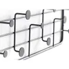 Zeller Wandgarderobe, Metall, schwarz, ca. 51,4 x 24 x 21 Produktbild-Vorschau 3