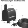 SunSun JP-033 Akvarijní čerpadlo 600l/h 8W malé akvarijní Náhled obrázku produktu 6