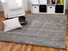 Hochflor Langflor Shaggy Teppich Aloha Grau, Größe:200x200 Produktbild-Vorschau 1