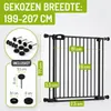 Türschutzgitter Merle 199-207 cm  (FlatStep - Schwarz) Productafbeelding-voorbeeld 2