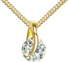 Anhänger 585 Gold 14 Karat mit Zirkonia-Stein in edlem Produktbild-Vorschau 1
