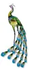 Metall Garten-Figur Pfau 85cm bunt Dekofigur groß Produktbild-Vorschau 1