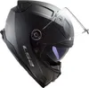 A black Ls2 integral helmet with the visor up, shown from a three-quarter angle against a white background. Anteprima dell’immagine prodotto