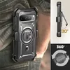 A phone case with a belt clip attached to a person's belt. Náhľad obrázku produktu