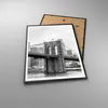 Gerahmtes Poster - Schwarzer Rahmen - Brücke Brooklyn Produktbild-Vorschau 3