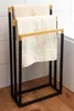 Brunbeste Stehender Handtuchhalter – Schwarz/Bambus – 3 Produktbild-Vorschau 4