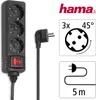 Hama Steckdosenleiste 3-fach, Ein-/Ausschalter, 5m, Produktbild-Vorschau 2