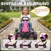 AIYAPLAY Gokart, Tretauto mit Handbremse, verstellbarem Produktbild-Vorschau 4