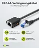 CAT 6A Verlängerungskabel, S/FTP (PiMF), schwarz Produktbild-Vorschau 5