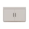 AX LIVING Schrankaufsatz Storicos 2T Beige 89,7 x 55 x 53 Produktbild-Vorschau 2