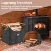 UISEBRT Set de 2 sacs en feutre pliables pour bois de Voir les images du produit 7