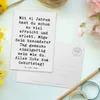 Mr. & Mrs. Panda Postkarte Spruch 41. Geburtstag - Weiß - Produktbild-Vorschau 3